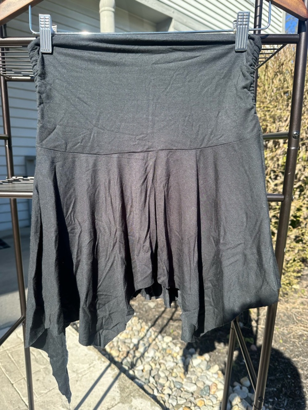 Ecote Black Mini Skirt